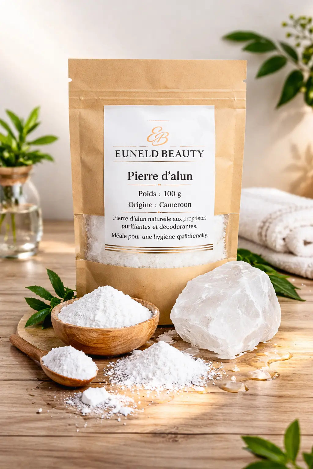 Poudre De Pierre d'Alun Euneldbeauty