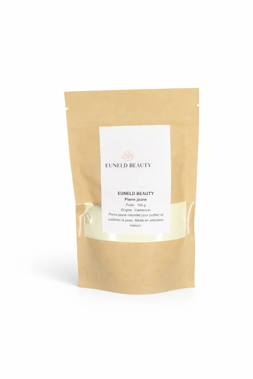Poudre De Pierre Jaune Naturelle - Soin Purifiant & Éclat Euneldbeauty