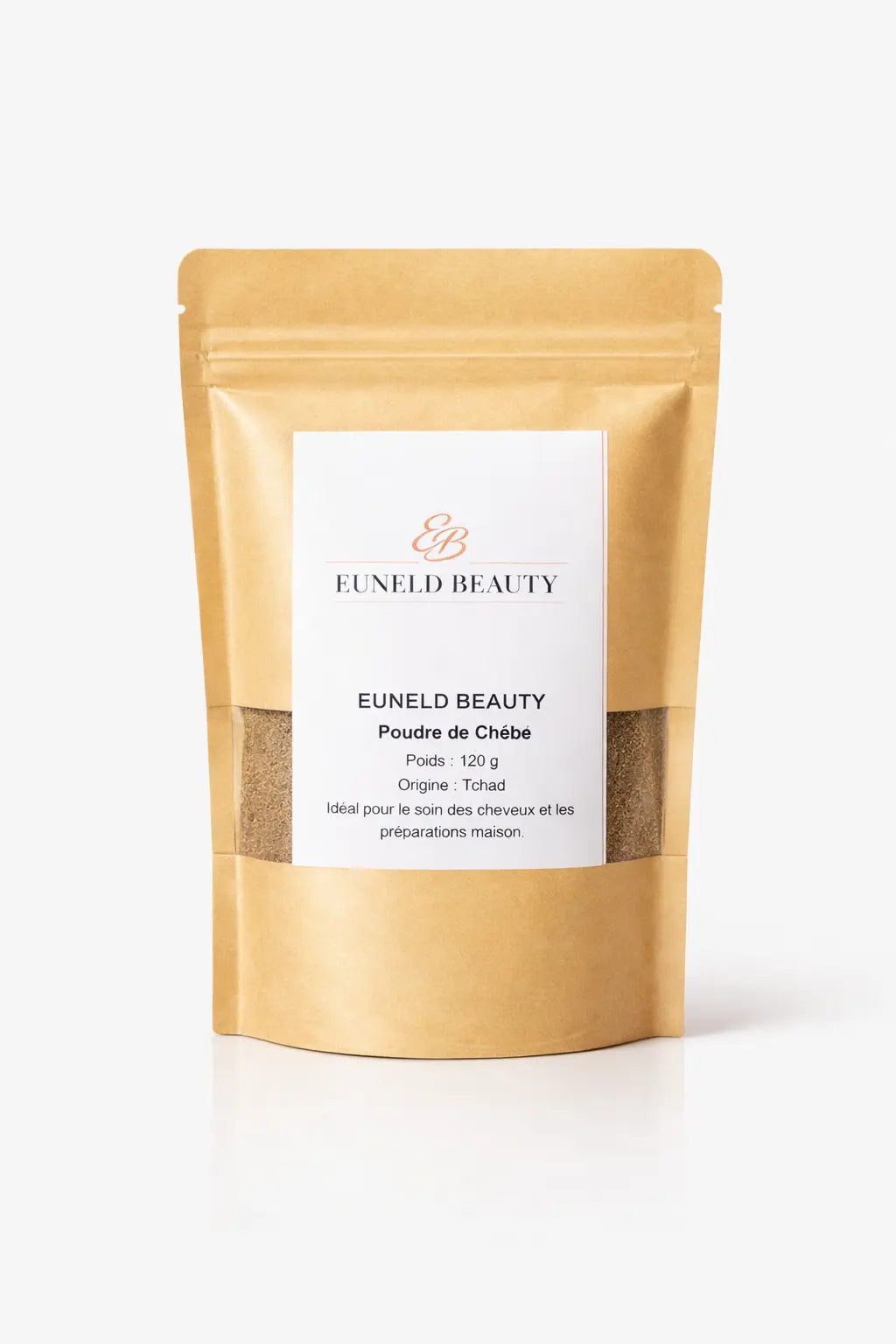 Poudre de Chébé 100% Naturelle – Soin Capillaire Fortifiant Euneldbeauty