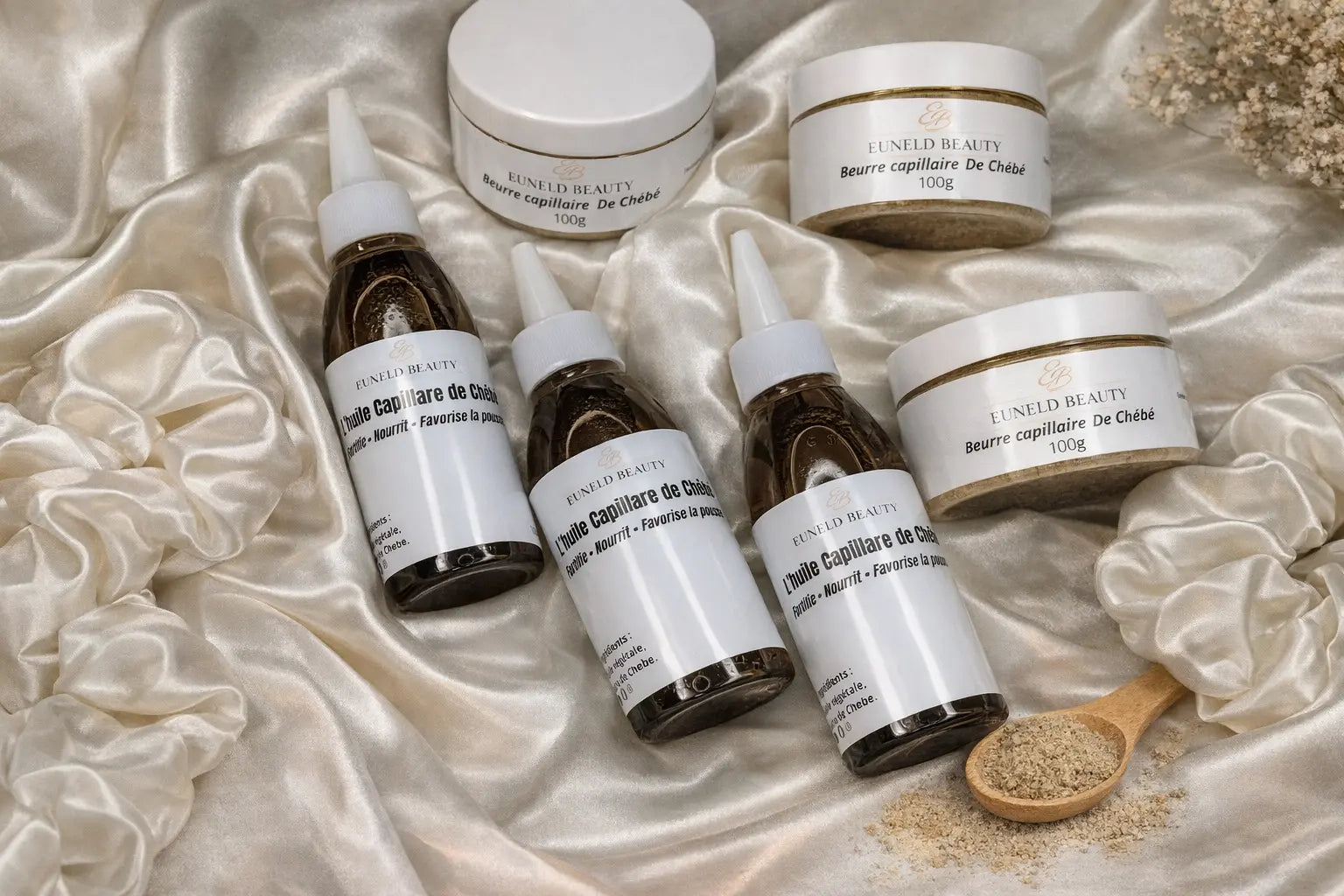 Duo Soin Cheveux - Huile Et Beurre de Chebé Euneldbeauty